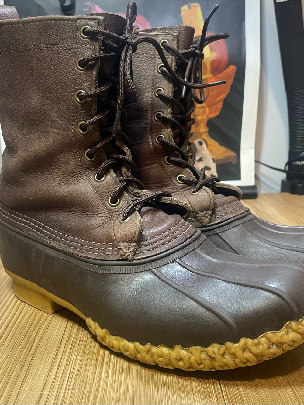 Vintage LL Bean Maine Hunting Boots Mens 11 M USA